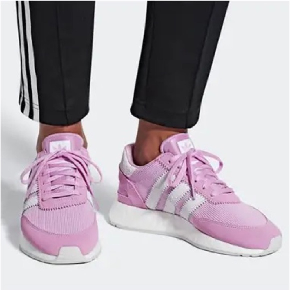 New! Adidas Originals Lilac Boost Lavendar Pink Light Purple Sneakers size 6 - Picture 5 of 17